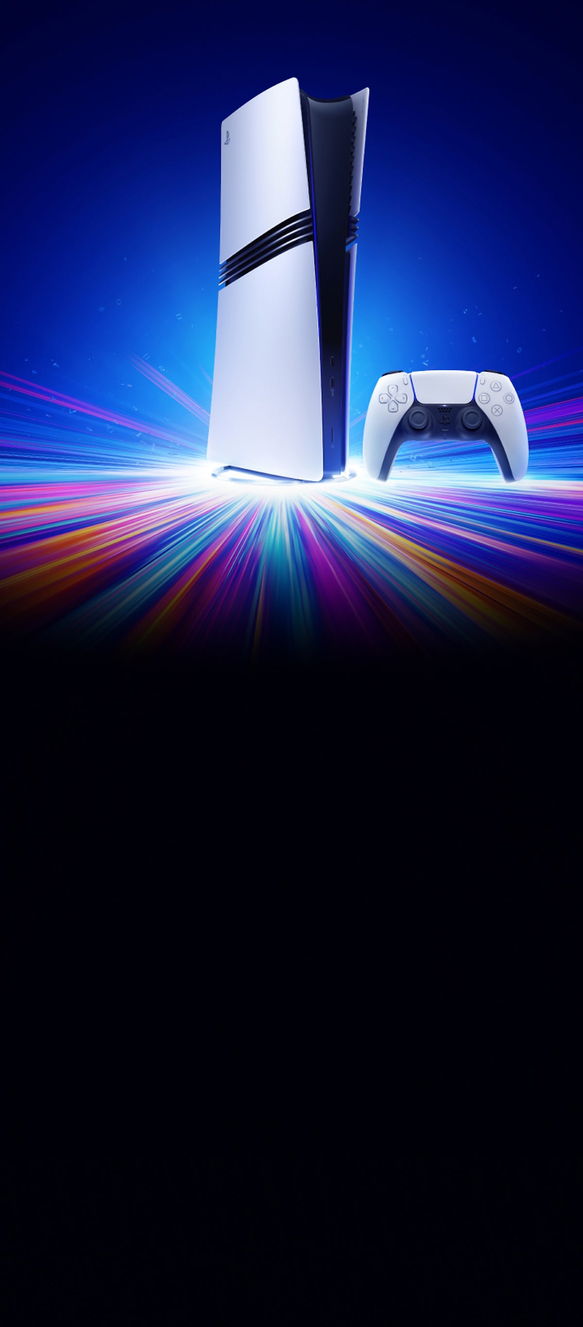 Console PS5 Pro et manette DualSense