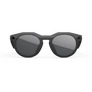 Vue de face des lunettes Oakley Meta HSTN avec monture noire et verres Prizm™ Black polarisés.