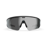 Vue avant des lunettes Oakley Meta Vanguard avec monture noire et verres Prizm™ Black.