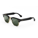 Noir brillant sur or avec verres Transitions® vert graphite