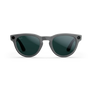 Vue avant des lunettes Ray-Ban Meta avec monture gris astéroïde brillant et verres Transitions® émeraude.