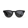 Vue avant des lunettes Ray-Ban Meta Headliner avec monture Noir mat et verres solaires Dégradé Graphite polarisés.