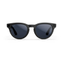 Vue avant des lunettes Ray-Ban Meta avec monture Noir Brillant et verres Transitions® Saphir.