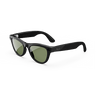 Shiny Black, Green Lenses