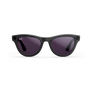 Vue avant des lunettes Ray-Ban Meta avec monture Noir Brillant et verres Transitions® Améthyste.